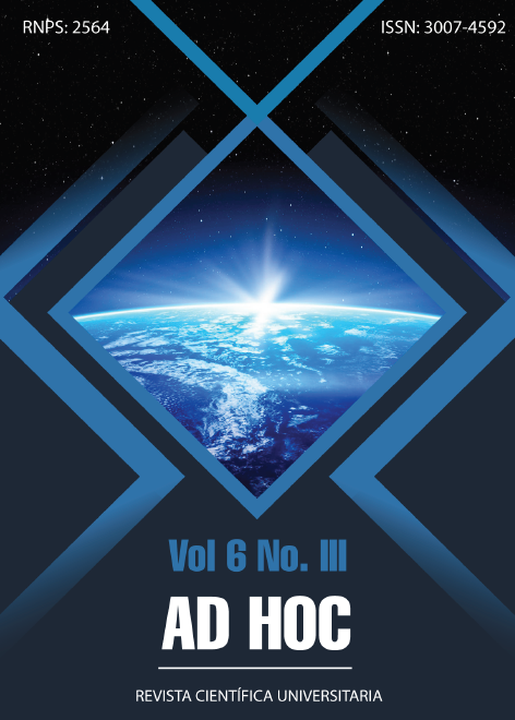 Ver Vol. 6 Núm. 3 (2025): Vol. VI Núm. 3 (2025): (julio): Revista Científica Universitaria Ad Hoc